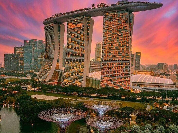 Marina Bay Sands, is one of the top 10 places to visit in singapore 