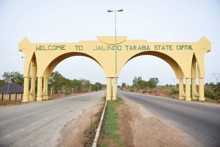 Mountainous landscape of Taraba State with green hills and clear skies showcasing Nigeria's natural beauty